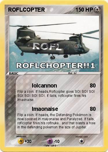 Pokemon ROFLCOPTER