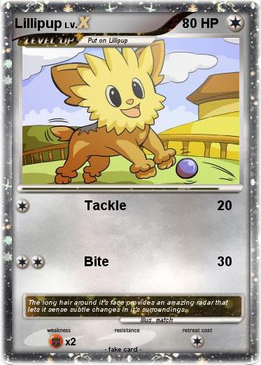 Pokemon Lillipup