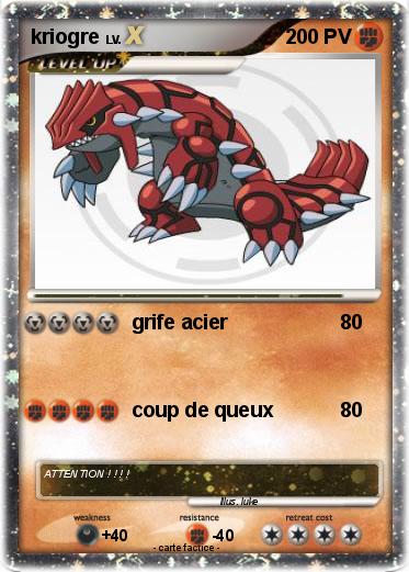 Pokemon kriogre