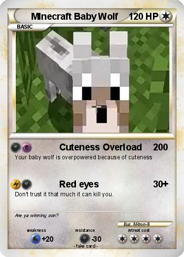 Pokemon MInecraft Baby Wolf