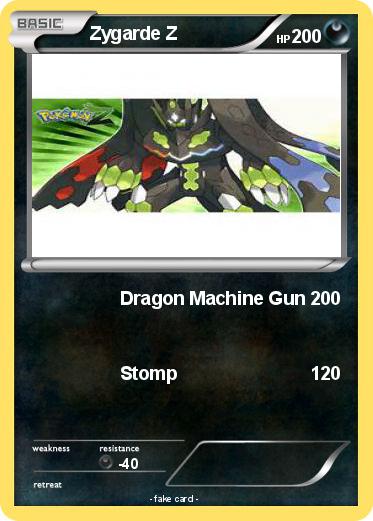 Pokemon Zygarde Z
