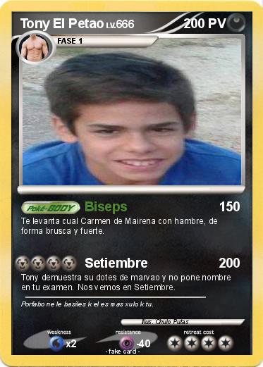 Pokemon Tony El Petao