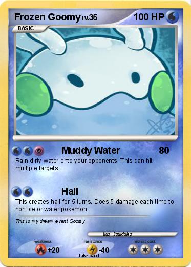 Pokemon Frozen Goomy