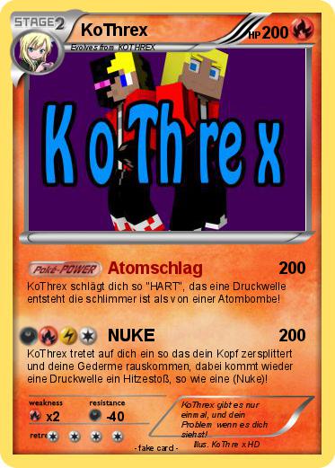 Pokemon KoThrex