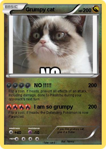 Pokemon Grumpy cat
