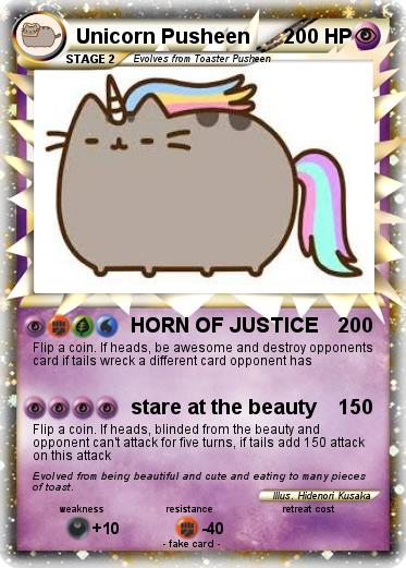 Pokemon Unicorn Pusheen