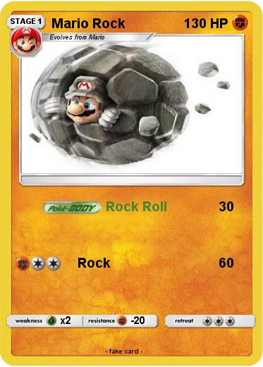 Pokemon Mario Rock