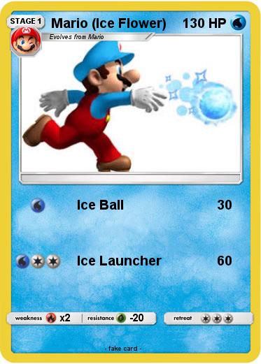 Pokemon Mario (Ice Flower)