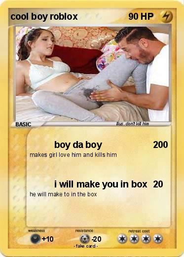 Pokemon cool boy roblox