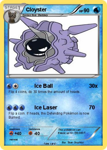Pokemon Cloyster