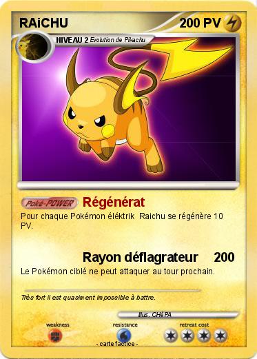 Pokemon RAiCHU