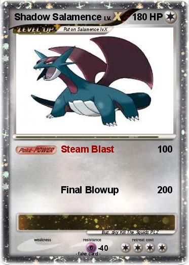 Pokemon Shadow Salamence
