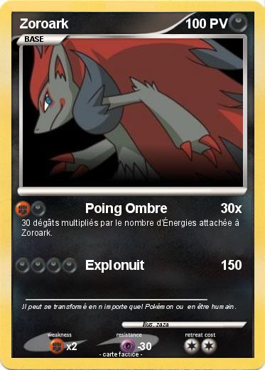 Pokemon Zoroark