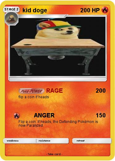 Pokemon kid doge