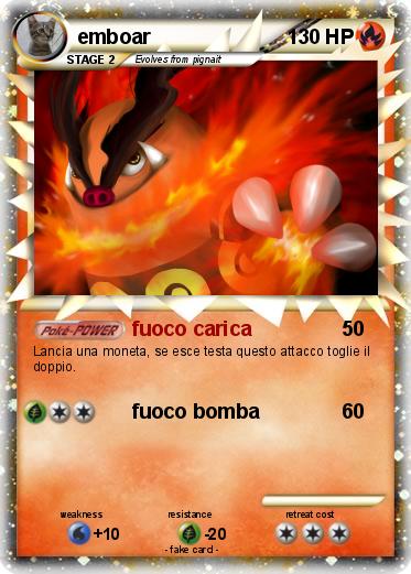 Pokemon emboar