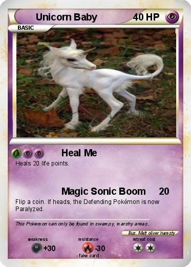 Pokemon Unicorn Baby