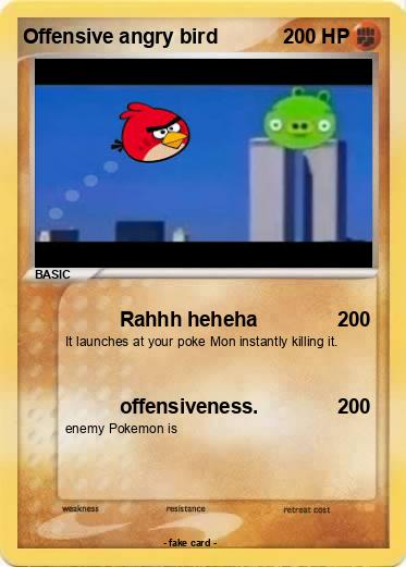 Pokemon Offensive angry bird