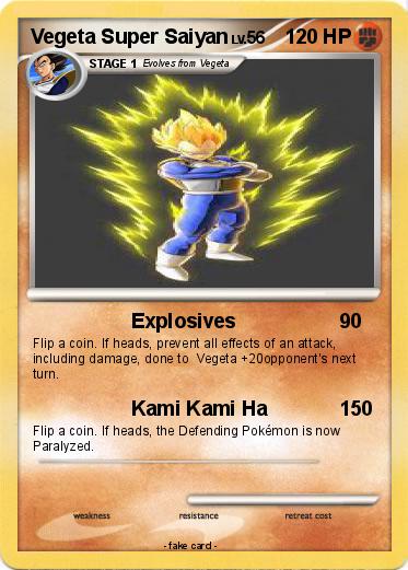 Pokemon Vegeta Super Saiyan