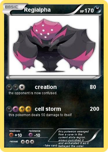 Pokemon Regialpha