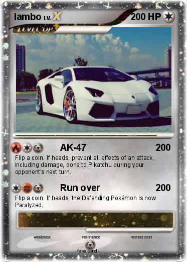 Pokemon lambo