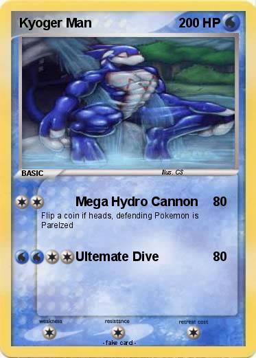 Pokemon Kyoger Man