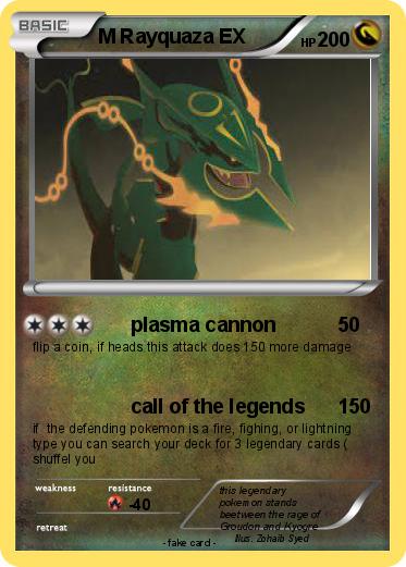 Pokemon M Rayquaza EX