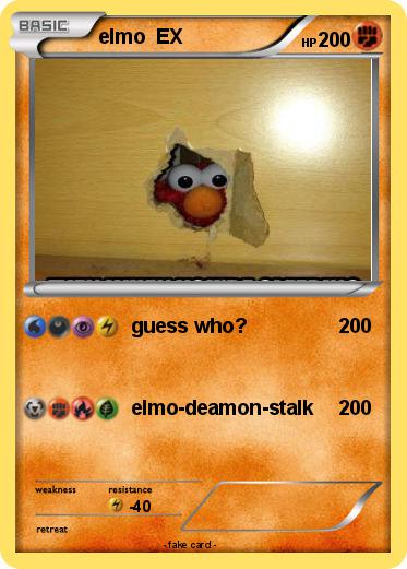 Pokemon elmo  EX