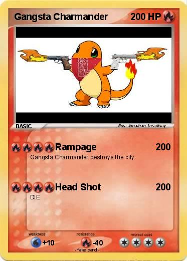 Pokemon Gangsta Charmander