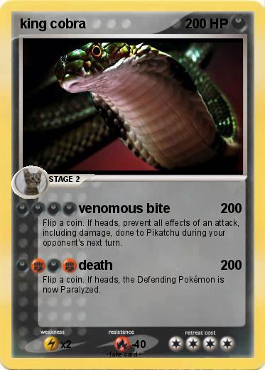 Pokemon king cobra