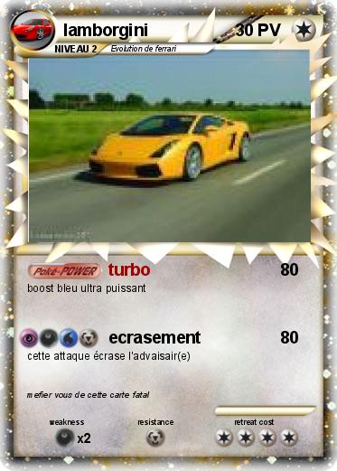 Pokemon lamborgini