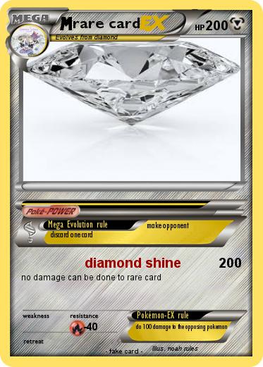Pokemon rare card