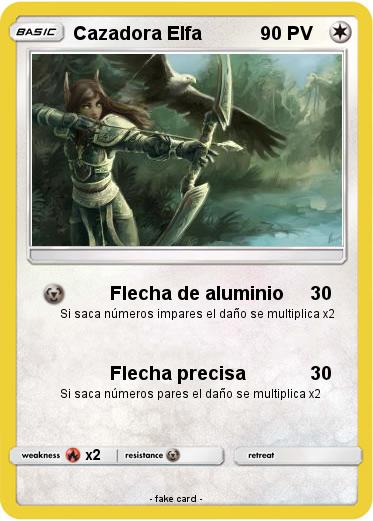 Pokemon Cazadora Elfa