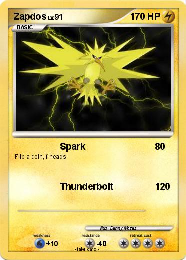 Pokemon Zapdos