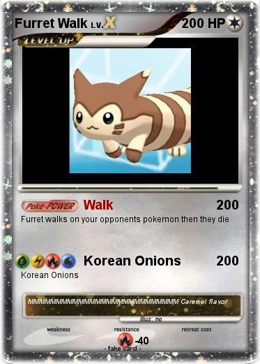 Pokemon Furret Walk