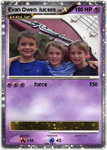 Pokemon Evan Owen  lucses