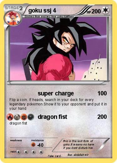 Pokemon goku ssj 4