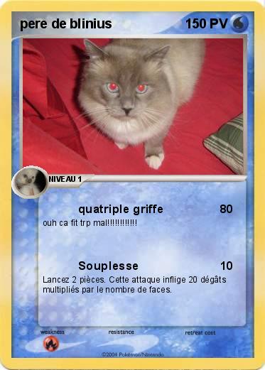 Pokemon pere de blinius