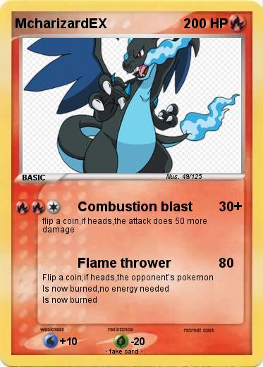 Pokemon McharizardEX
