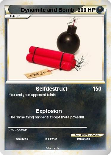 Pokemon Dynomite and Bomb