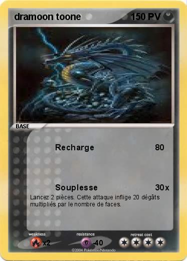 Pokemon dramoon toone