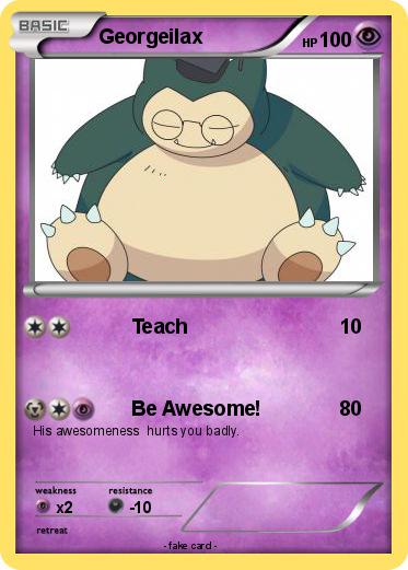 Pokemon Georgeilax