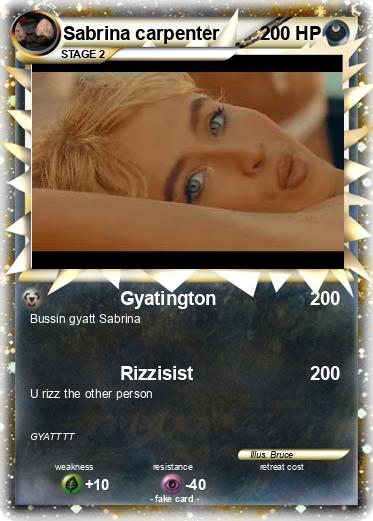 Pokemon Sabrina carpenter