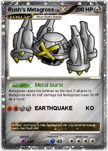 Pokemon Rush's Metagross