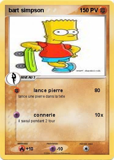 Pokemon bart simpson