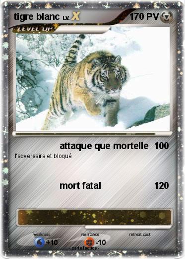 Pokemon tigre blanc