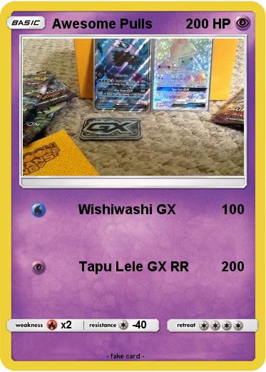 Pokemon Awesome Pulls