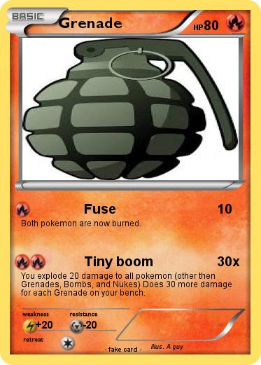 Pokemon Grenade