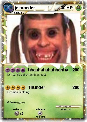 Pokemon je moeder