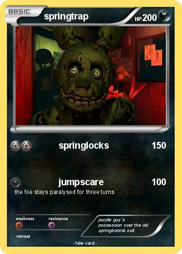 Pokemon springtrap