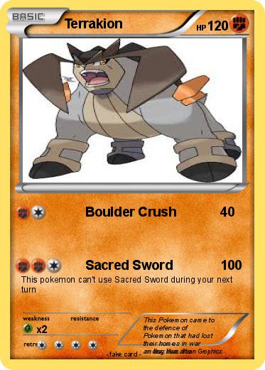 Pokemon Terrakion